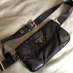 Prada nylon belt bag